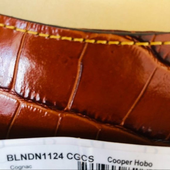 Dooney & Bourke Cooper Croc Hobo Shoulder Bag, NWT - Picture 10 of 16